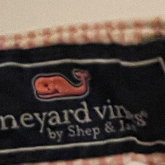 Men’s Vineyard Vines Pink & White Seersucker Shorts Size 30 - Picture 4 of 9